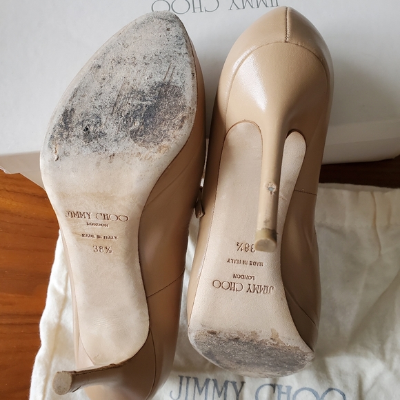 Jimmy Choo Amina Pumps nude - Picture 5 of 6